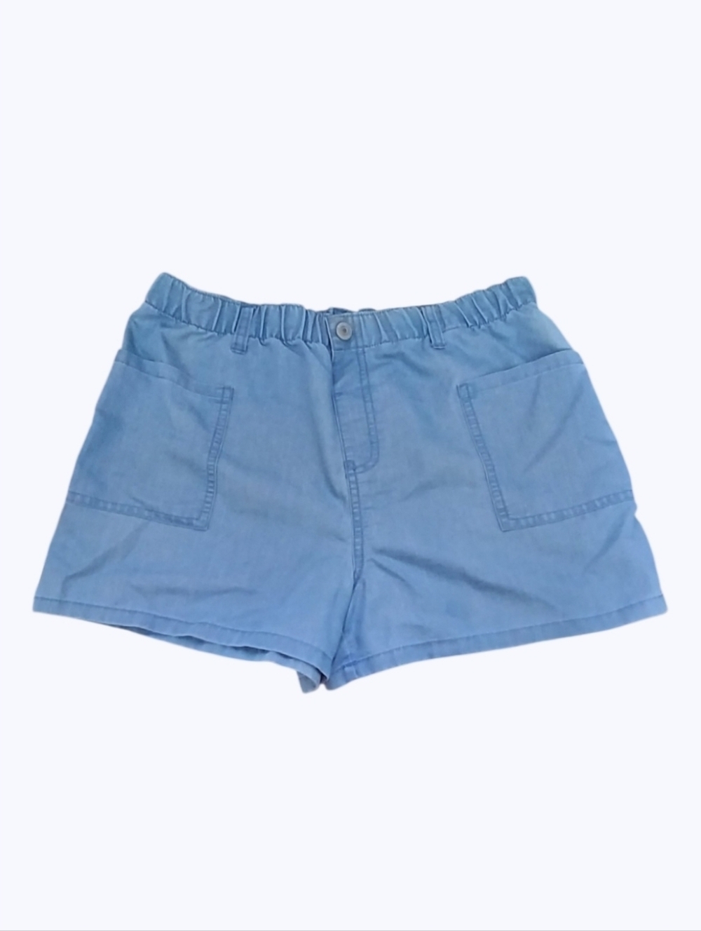 NWT thereabouts  Chambray Girls' Pocket Shorts